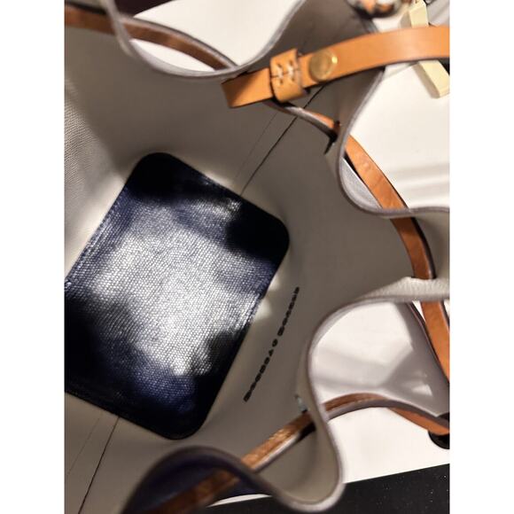 Dooney & Bourke Serena Small Bucket Bag crossbody pouch Blue Vintage 41-05 - Picture 12 of 14